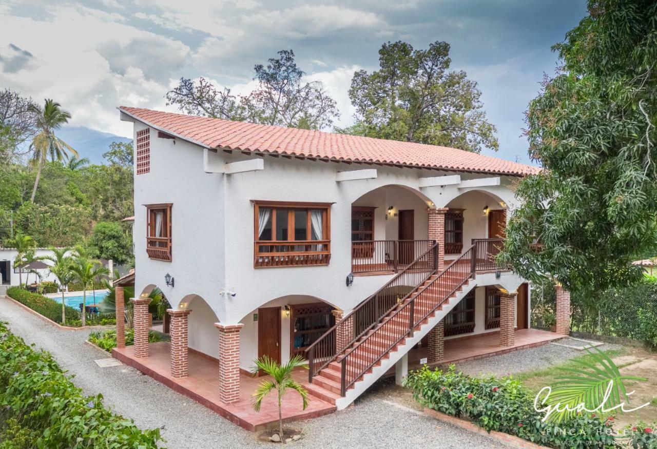 Finca Hotel Guali Santafe Santa Fe de Antioquia Zewnętrze zdjęcie